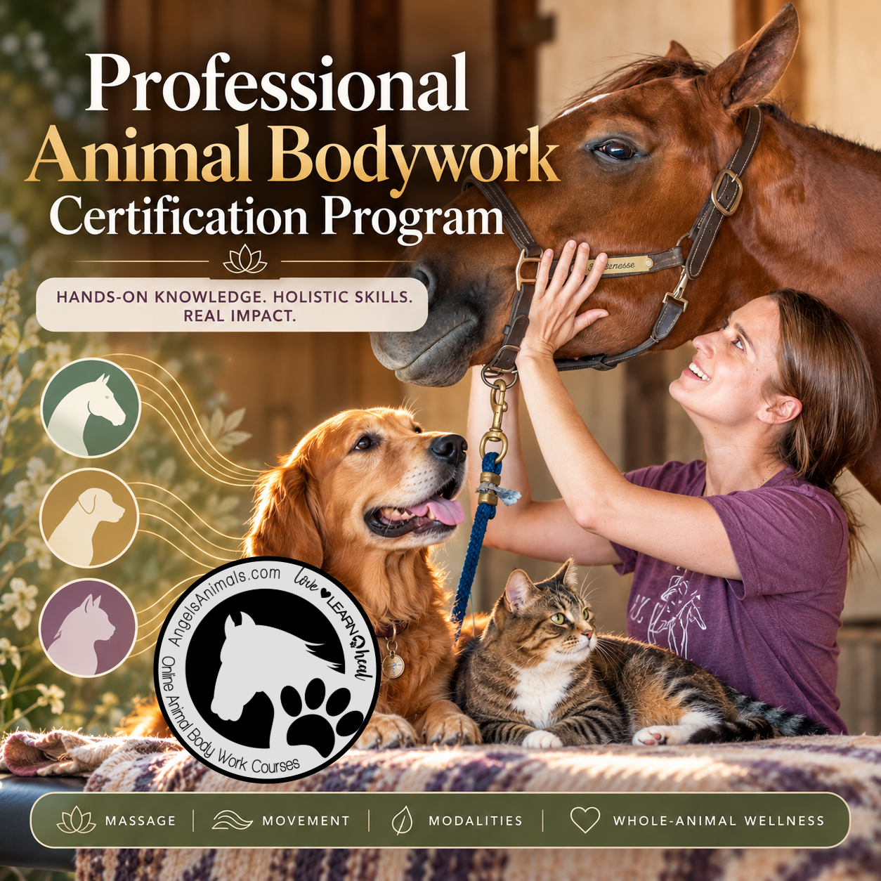 Professional Animal Bodywork Certification Program