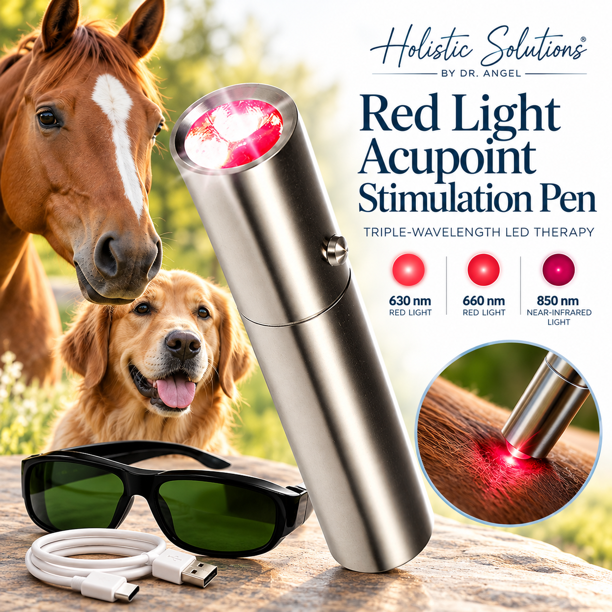 Red Light Acupoint Stimulation Pen