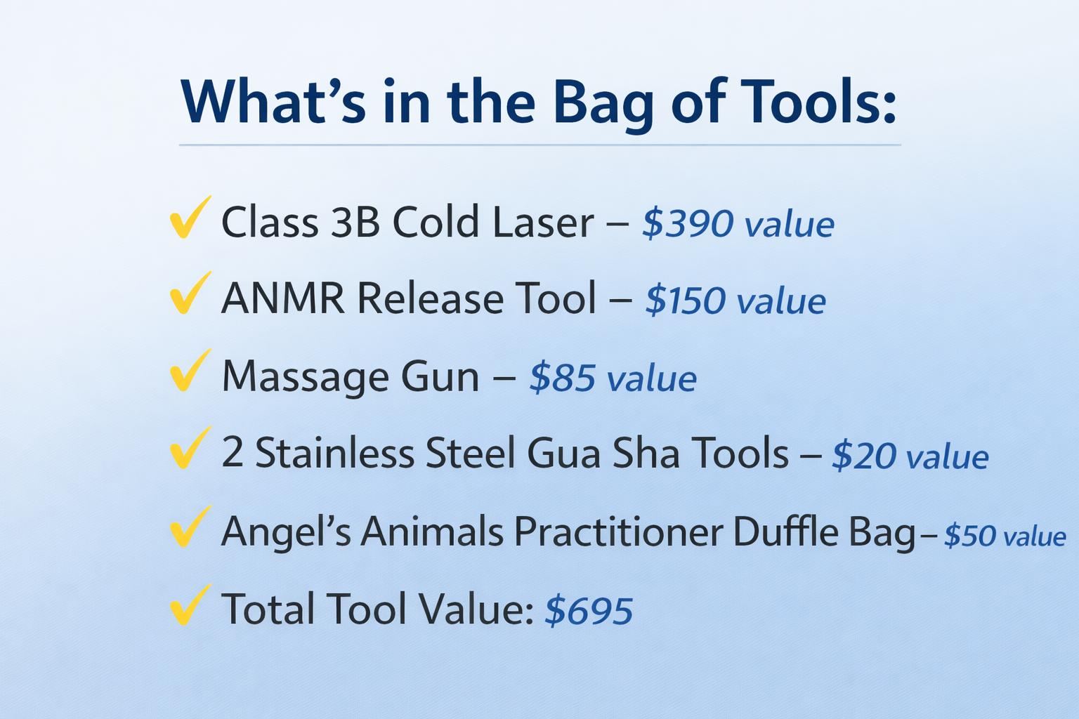 Become a Professional Animal Bodyworker