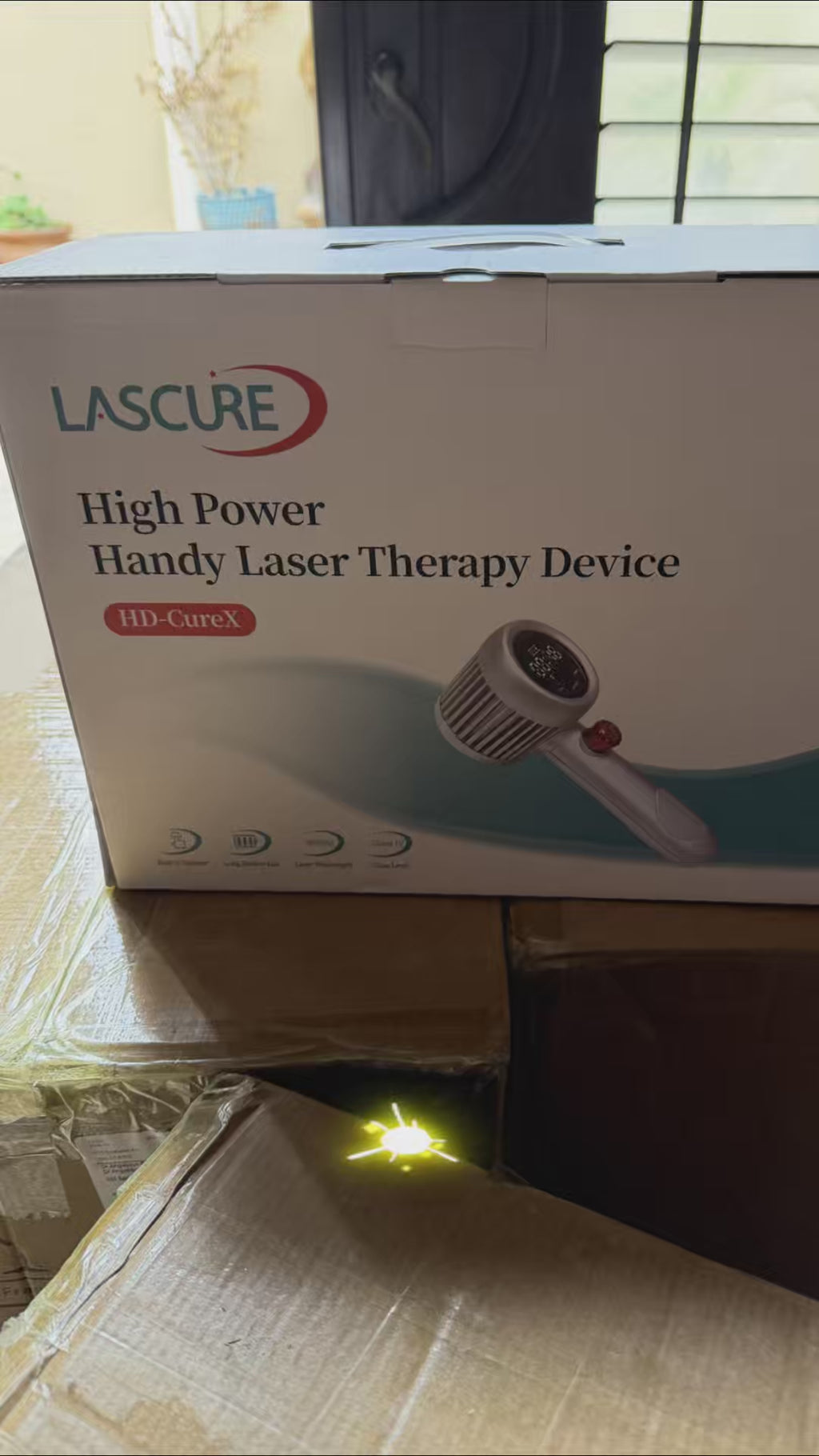 Lascure Pro Laser | Class 4 Photobiomodulation Therapy Device 2300mW